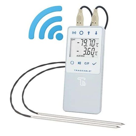 Digi-Sense Ultra-Low Temp Data Logger w/Wireless Ca 18000-28